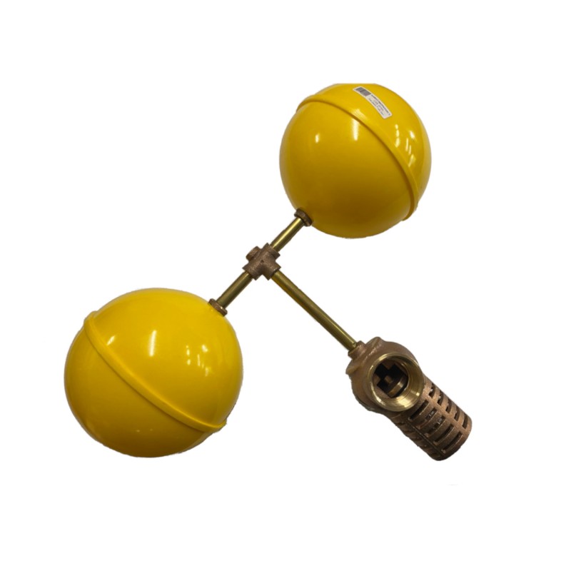 Alderdice Floating Foot Valve Brass